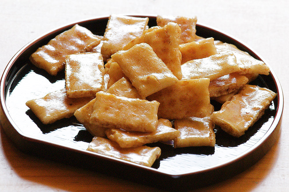 魚沼あられ　越後千枚焼