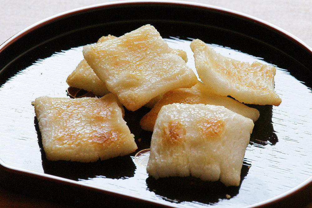 魚沼あられ　越後素焼