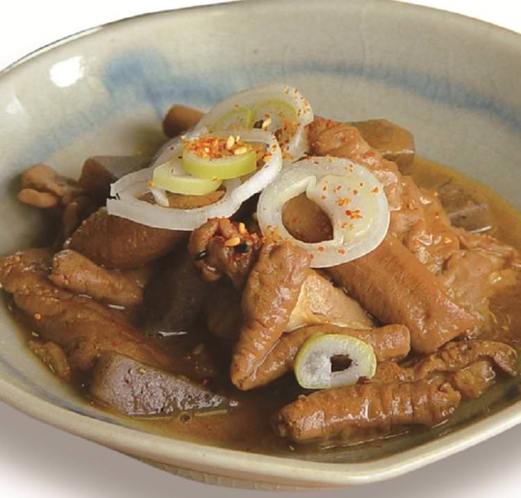 熟成赤みそ　もつ煮込み