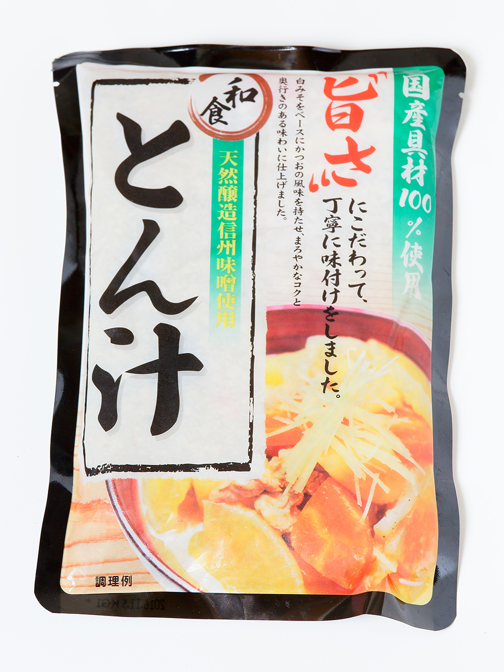 天然醸造信州味噌　とん汁