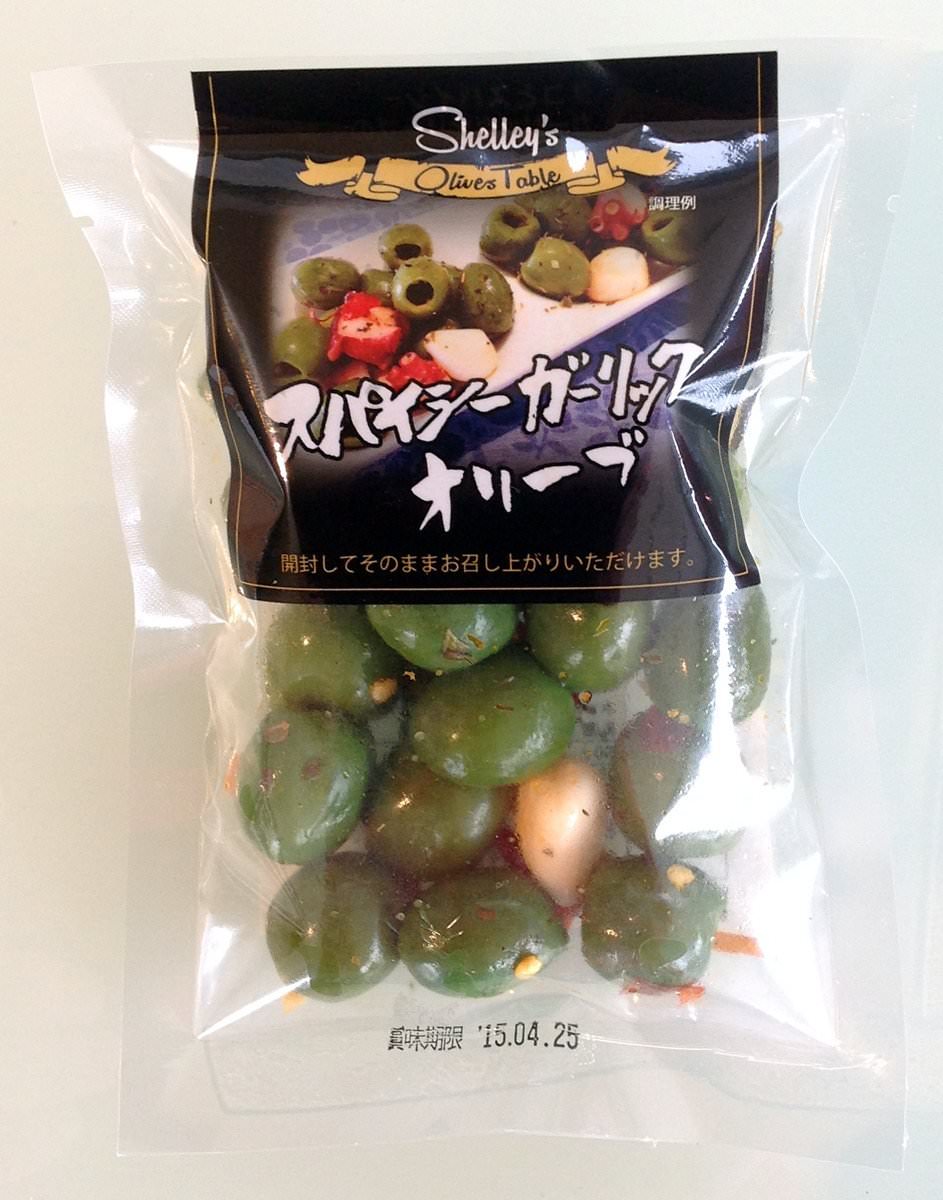 生種抜き　スパイシーガーリックオリーブ