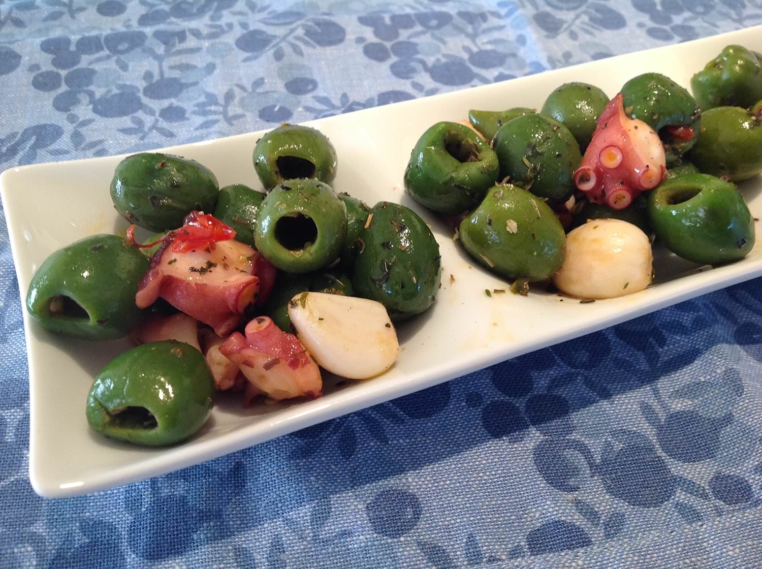 生種抜き　スパイシーガーリックオリーブ